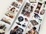 CoraCreaCrafts Light Academia Transparent Tape