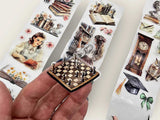 CoraCreaCrafts Light Academia Transparent Tape