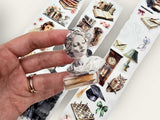 CoraCreaCrafts Light Academia Transparent Tape