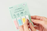 Kanmido Coco Fusen Color Sticky Notes - Medium