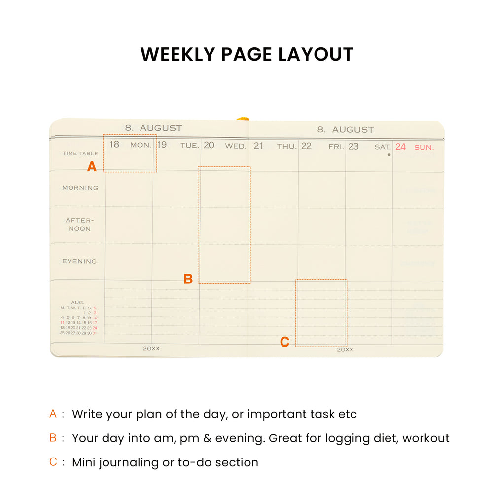 Hightide 2027 Planner Refills