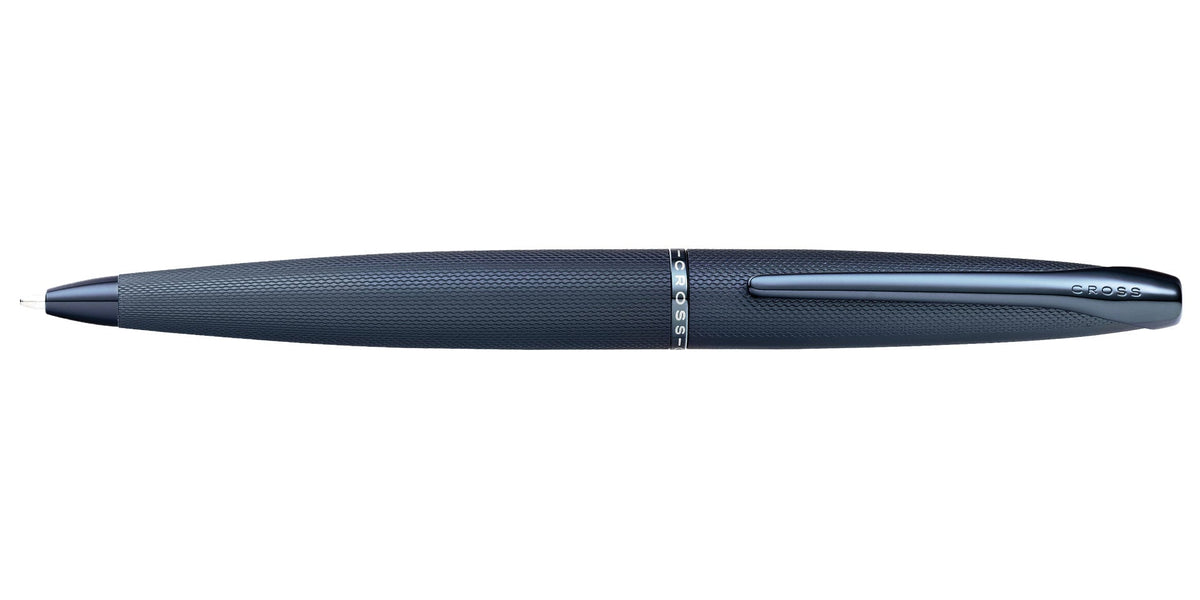 ATX Sandblasted Dark Blue Ballpoint Pen - view 3