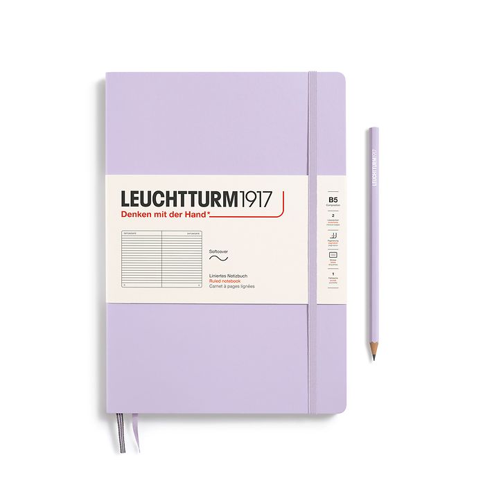 Leuchtturm B5 Softcover Notebook - Ruled