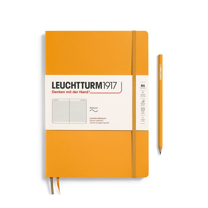 Leuchtturm B5 Softcover Notebook - Ruled