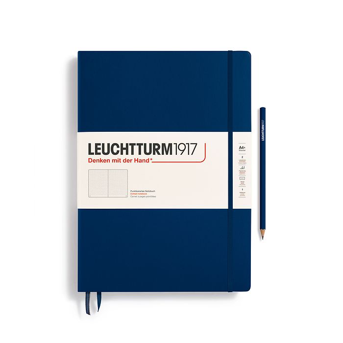 Leuchtturm A4+ Master Classic Hardcover Notebook - Dot Grid