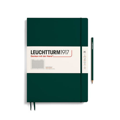Leuchtturm A4+ Master Slim Hardcover Notebook - Squared