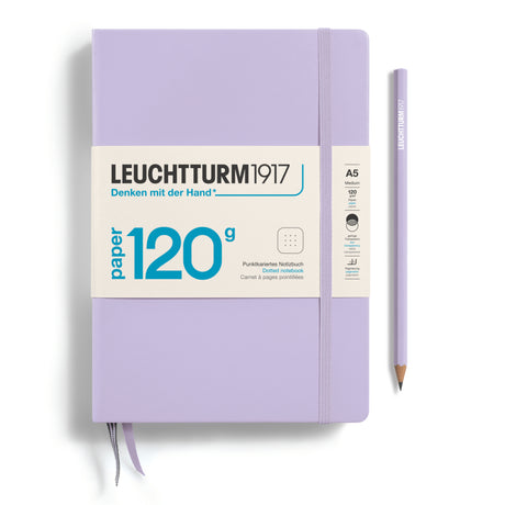 Leuchtturm A5 120g Hardcover Notebook - Dot Grid