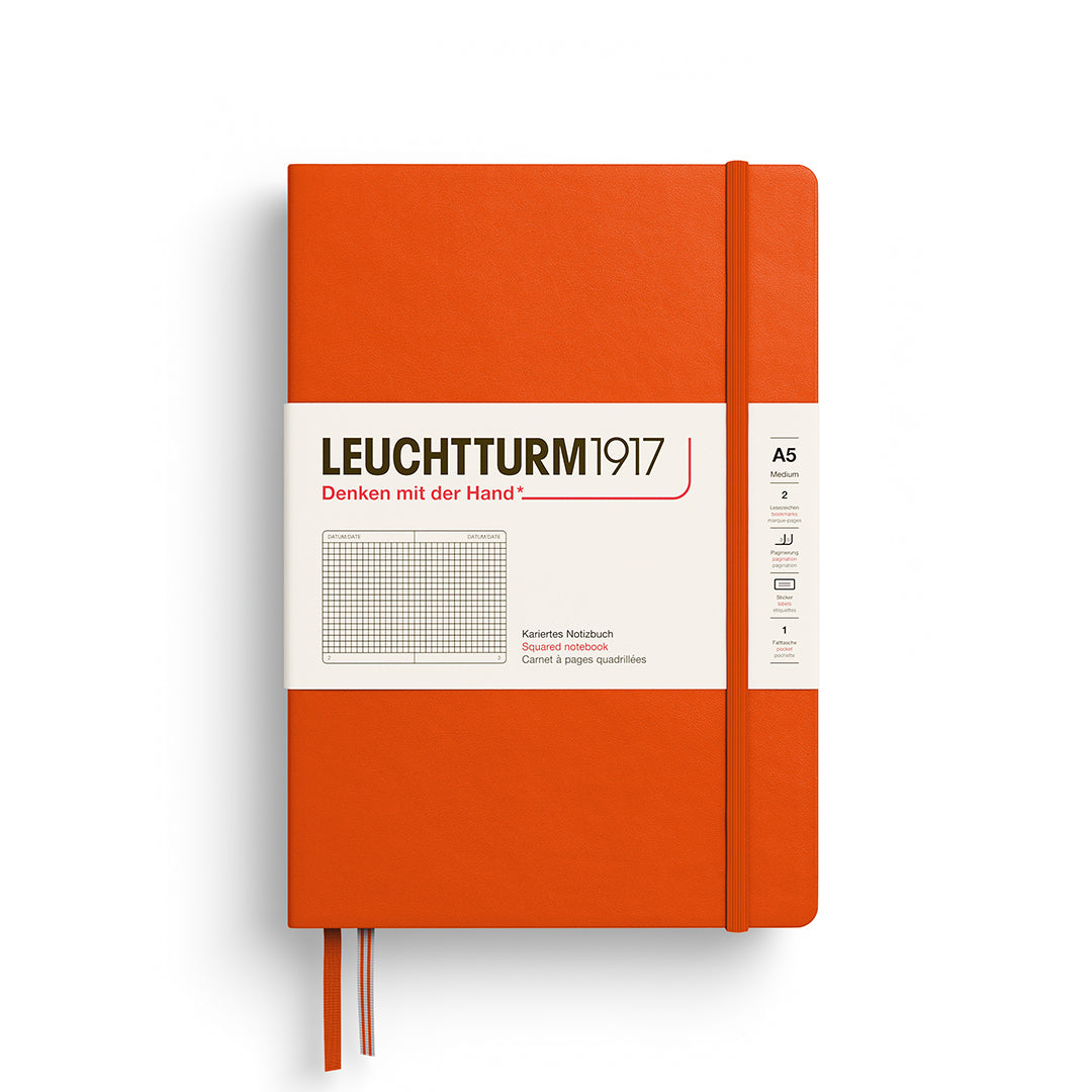Leuchtturm A5 Hardcover Notebook - Squared