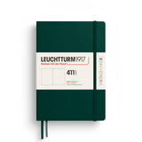 Leuchtturm A5 Hardcover Notebook - 411 Pages - Plain