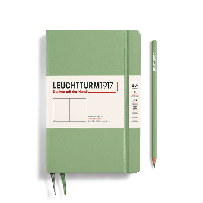 Leuchtturm B6+ Hardcover Notebook - Plain