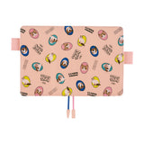 Hobonichi Techo A6 Original Planner Set - Candy Stripper: Random Dog & Cat (Pink)