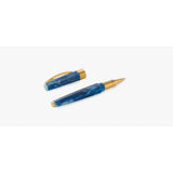 Visconti Mirage Mythos Odysseus collection, detail view of the grip section and trim