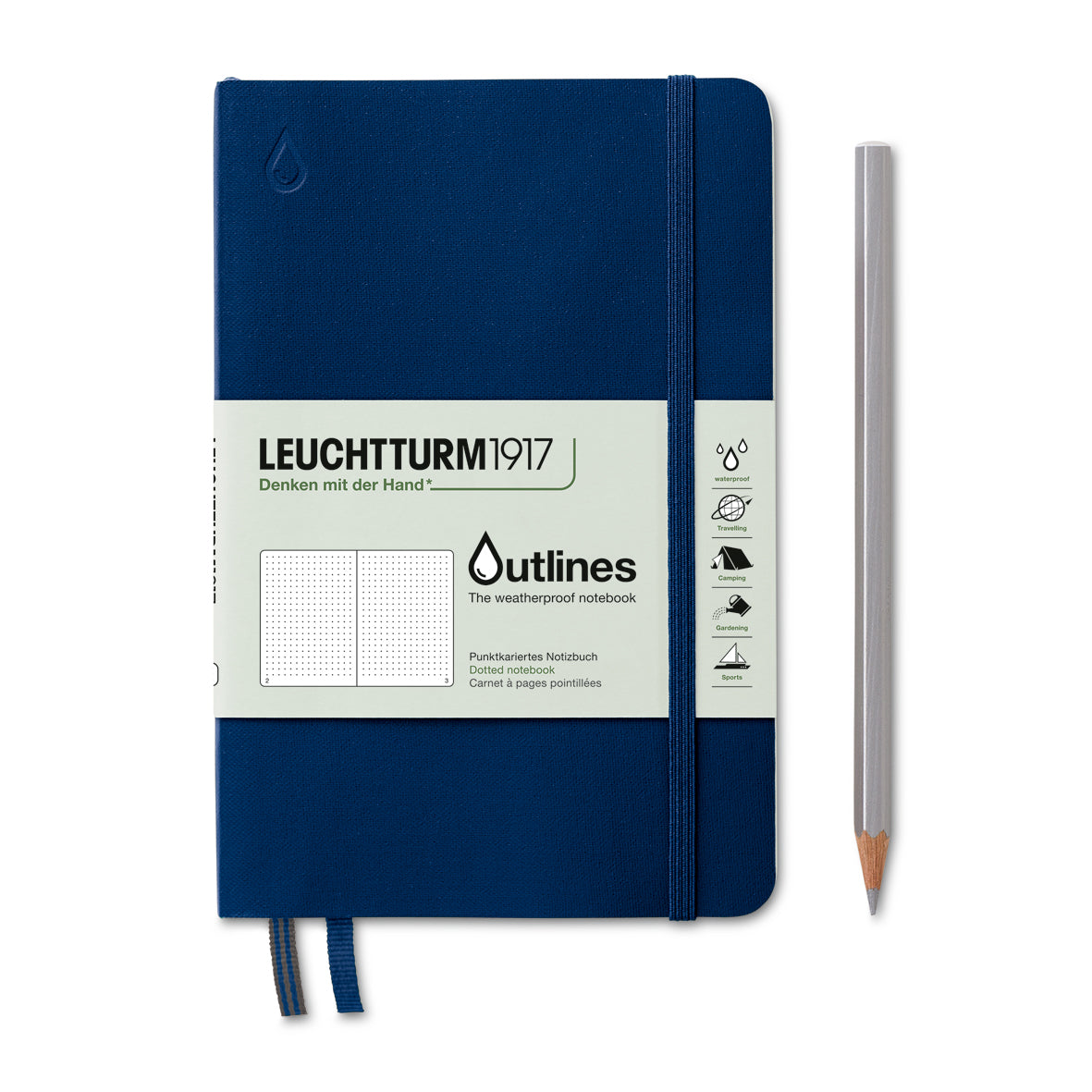 Leuchtturm Paperback B6 Notebook - Outlines Edition