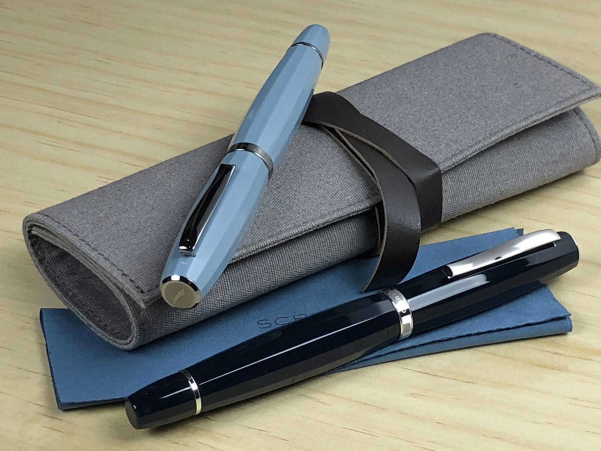 Scribo Feel Fountain Pen - Blue/Black