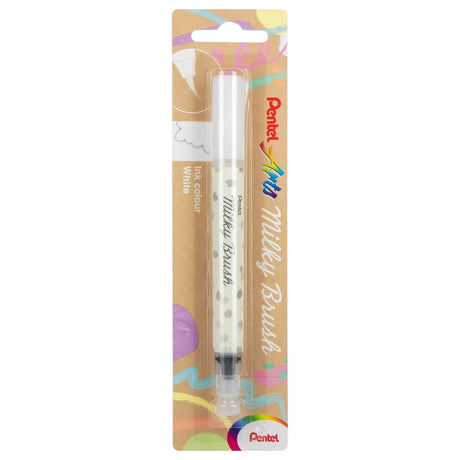 Pentel Arts Milky Brush Pen - White