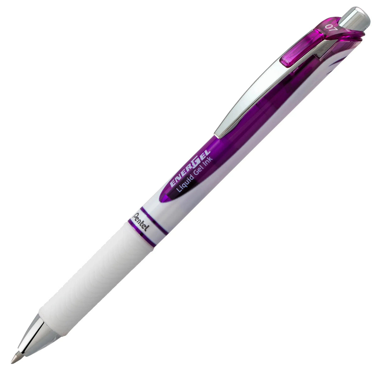 Pentel EnerGel Pearl Retractable Gel Pen - Violet / .7mm