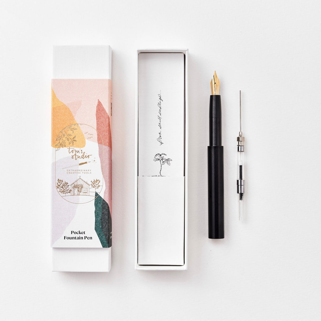 Tom's Studio The Studio Pocket Fountain Pen - Wisteria