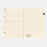 Hobonichi A5 5-Year Techo Japanese Book (2026 - 2030)