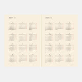 Hobonichi A5 5-Year Techo Japanese Book (2026 - 2030)