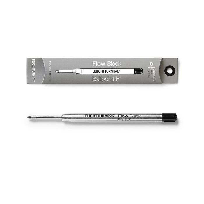 Leuchtturm Drehgriffel Nr. 1 Ballpoint Pen Refill (Pack of 2)