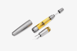 Gravitas Vac 2.0 Fountain Pen - Grade 5 Titanium Stone Washed