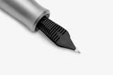 Gravitas Vac 2.0 Fountain Pen - Grade 5 Titanium Stone Washed