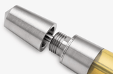 Gravitas Vac 2.0 Fountain Pen - Grade 5 Titanium Machine Finish