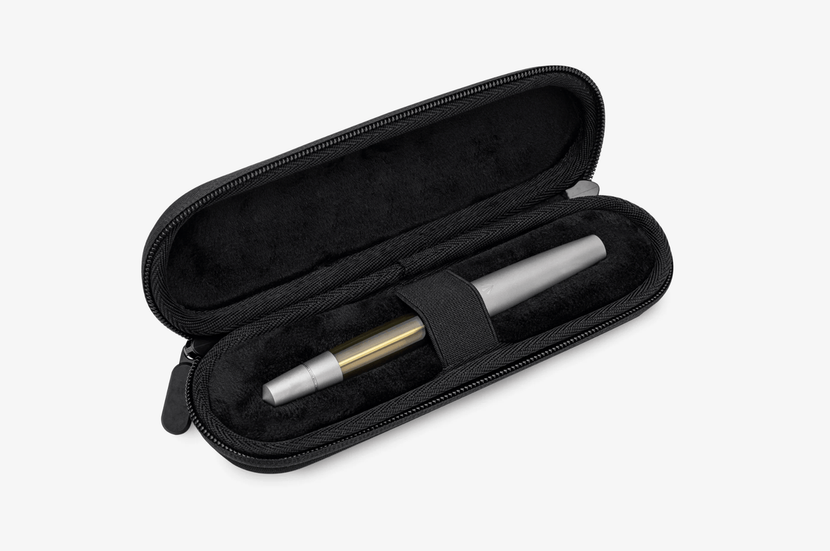 Gravitas Vac 2.0 Fountain Pen - Grade 5 Titanium Stone Washed