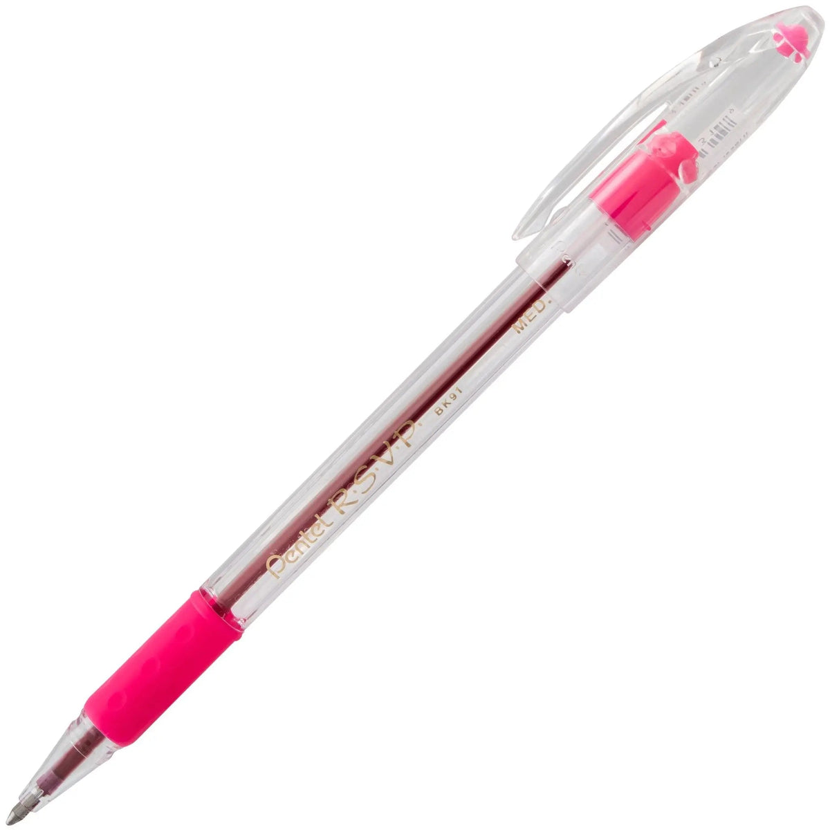 Pentel RSVP Ballpoint Pen - Pink