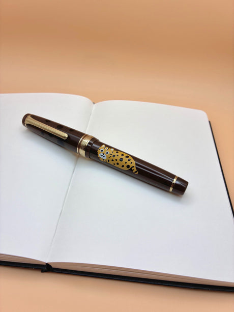 Sailor Pro Gear Fountain Pen Iriomote Cat Limited Edition, capped