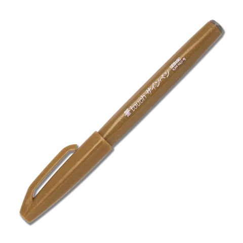 Pentel Arts Sign Pen Brush Tip