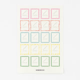 Hobonichi Frame Stickers for Dates