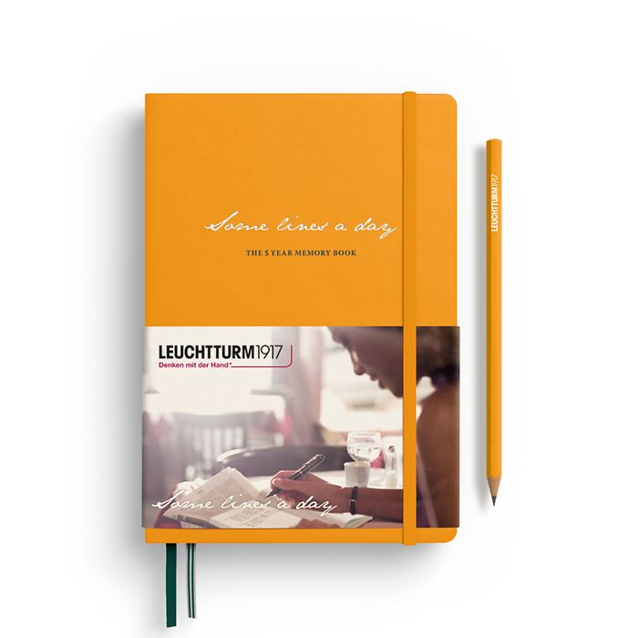 Leuchtturm A5 Some Lines Per Day - 5-Year Notebook