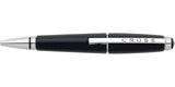 Edge Jet Black Rollerball Pen Detail