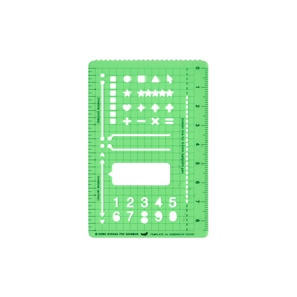 Hobonichi Stencil - Basic