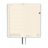 Hobonichi Techo Weeks - Leather: Snow Blue (April Start)