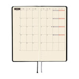 Hobonichi Techo Weeks - Yumi Kitagishi: White Cat’s Daily Life (April Start)