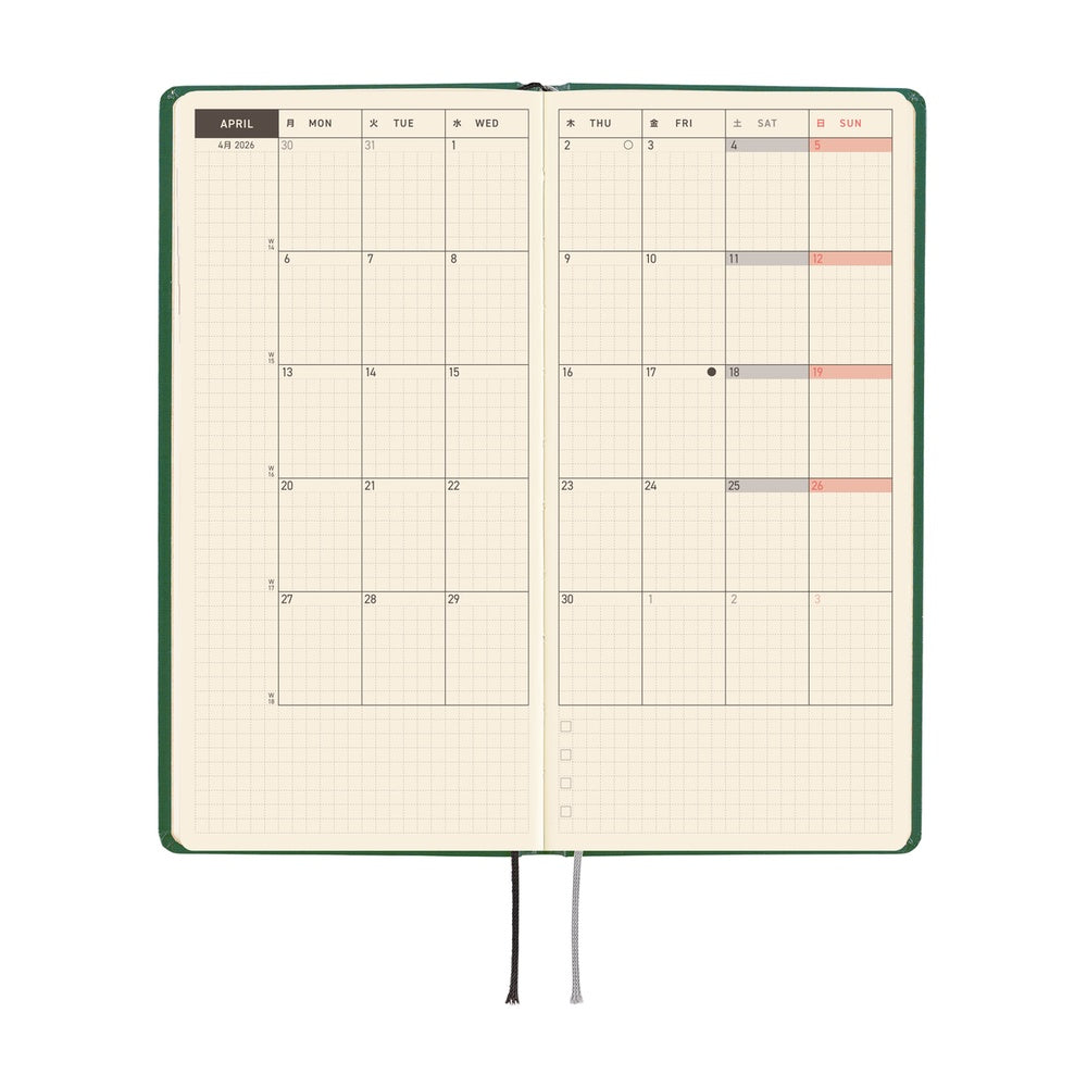Hobonichi Techo Weeks - iyo okumi: A Story About Me (April Start)