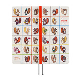 Hobonichi Techo Weeks - 100%ORANGE: Squirrel’s Moving Day (April Start)