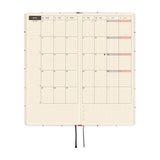 Hobonichi Techo Weeks - 100%ORANGE: Squirrel’s Moving Day (April Start)