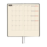 Hobonichi Techo Weeks - Paper Series: Black Gingham (April Start)