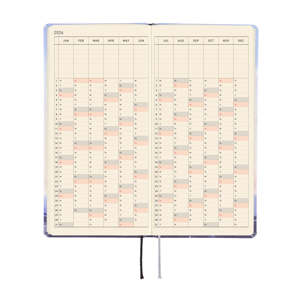 Hobonichi Techo Weeks - Kyohei Sakaguchi: En Route to Kumamoto Port at Dawn (April Start)