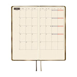 Hobonichi Techo Weeks - Shirt Fabric: Foggy Plaid (April Start)