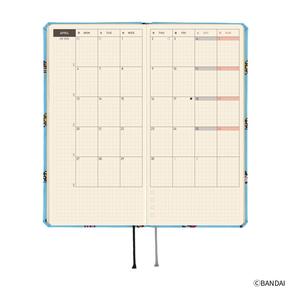 Hobonichi Techo Weeks - Tamagotchi: Our Tamagotchi (April Start)
