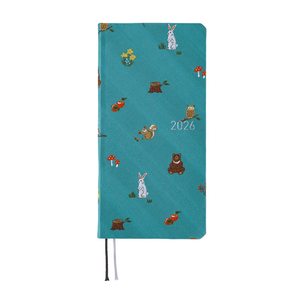 Hobonichi Techo Weeks - Bow & Tie: In the Forest (April Start)