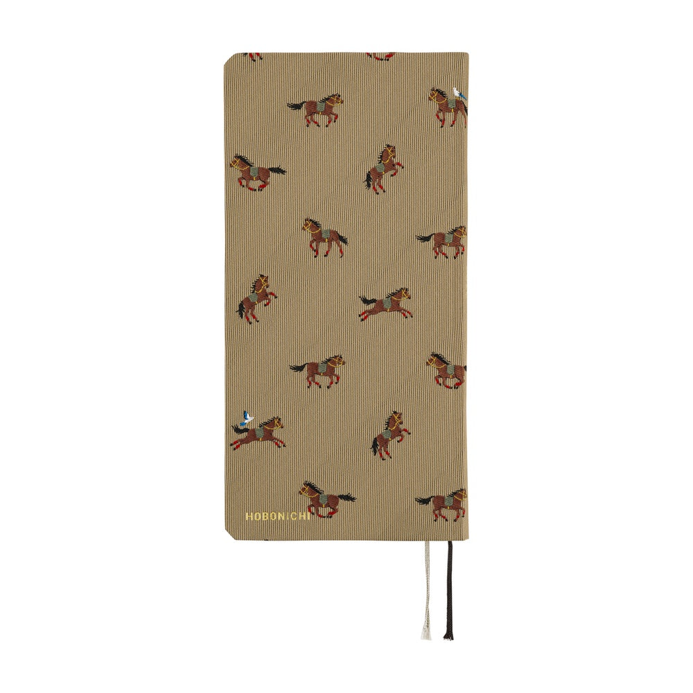Hobonichi Techo Weeks - Bow & Tie: Galloping Horses (April Start)
