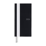 Hobonichi Techo Weeks - White Line: Black (April Start)