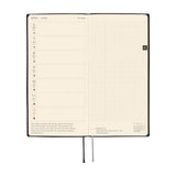 Hobonichi Techo Weeks - White Line: Black (April Start)