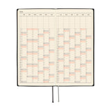 Hobonichi Techo Weeks - White Line: Black (April Start)