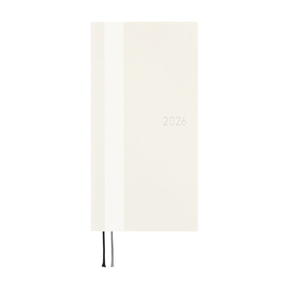 Hobonichi Techo Weeks - White Line: Ivory (April Start)